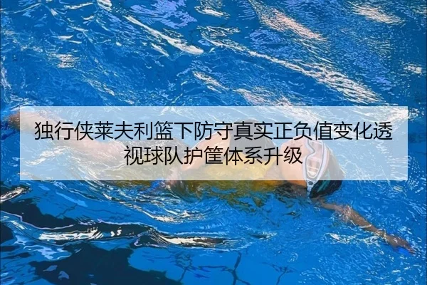独行侠莱夫利篮下防守真实正负值变化透视球队护筐体系升级